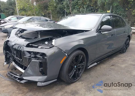 2024 BMW I7 Edrive50 from USA, damaged, VIN WBY43EJ05RCR10404